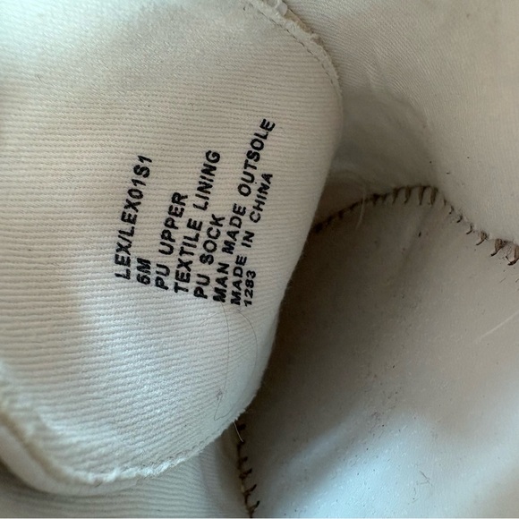 Steve Madden Women's Lex Espadrille White Sneakers Shoes Stripes 6 M EUC Classic - Picture 7 of 9